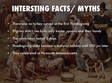 The First Thanksgiving Facts