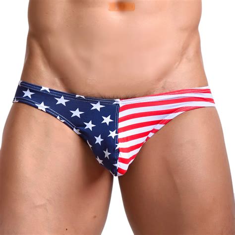 Buy Evankin Mens Underwearusa American Flag Sexy Boxers Briefs Soft Underwear Online At
