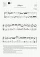 Allegro Piano Sheet Music | OnlinePianist