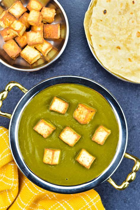 Easy Healthy Palak Paneer Recipe The Love Of Spice