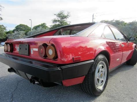 A Very Rare 1981 Ferrari Mondial With Only 18800 Original Miles