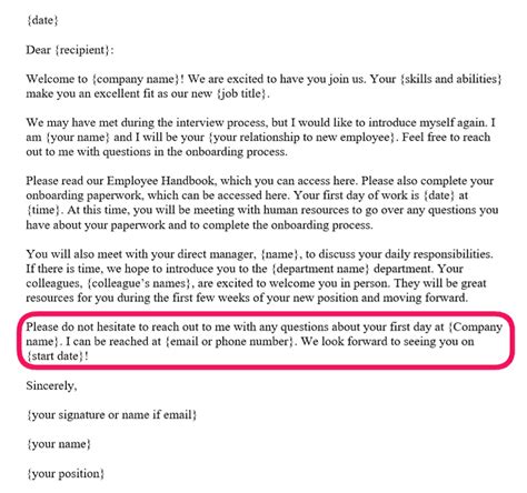 Writing A Warm Welcome New Employee Email Examples