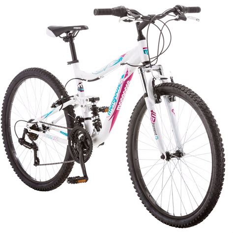 26 Mongoose Ledge 21 Montaña De Mujer Bike Blancopurpura 4300