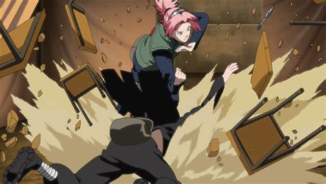 Image Sakura Defeats Nejipng Narutopedia The Naruto