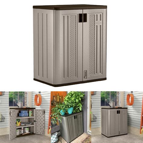 Outdoor Storage Cabinets Suncast Lawn Yard Patio Garden