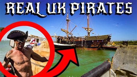 We Got On A Real Pirate Ship With Real Uk Pirates Youtube