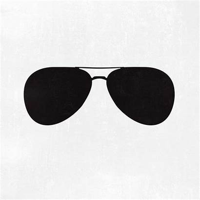 Sunglasses Svg Aviator Silhouette Aviators Piece Personification