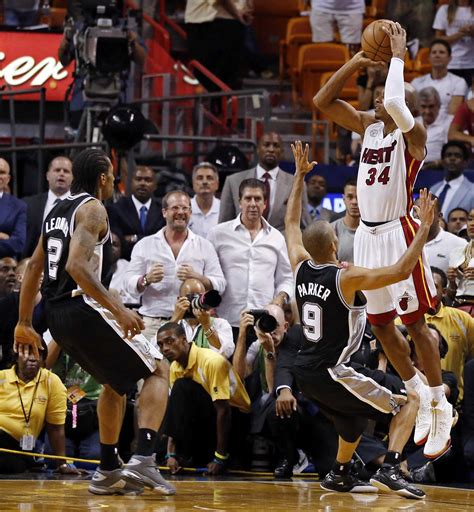 Top 10 Spurs Moments No 3 — The Ray Allen Shot