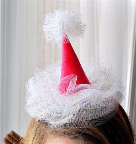 Mini Tulle Party Hat Headbands Made In A Day