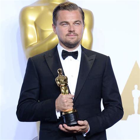 Leonardo Dicaprio Wins First Oscar 2016 Popsugar