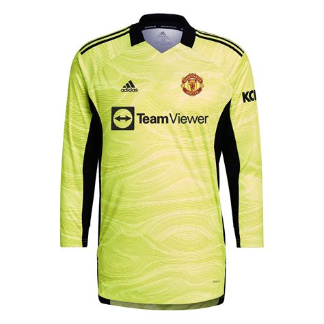 Adidas Manchester United Home Goalkeeper Shirt 2021 2022 Junior