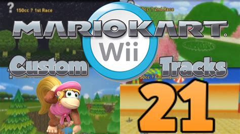 Lets Play MKWii Hack Pack Part 21 DixieKong-Cup - YouTube