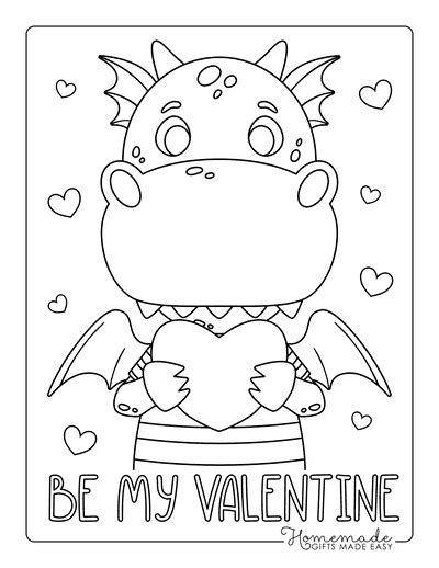 59 Free Printable Valentines Day Coloring Pages