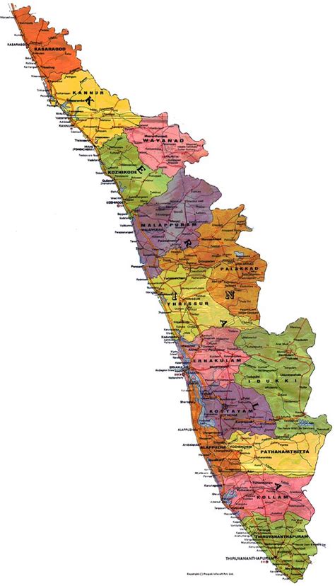 Political map of india, the indian states and union territories and their capitals. Telgiya Malayalam Mp3 Songs Download Links: Political Map of Kerala