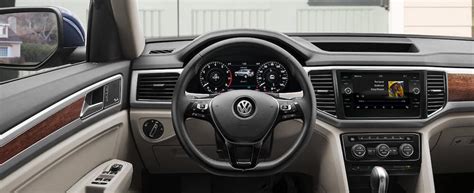 2019 Volkswagen Atlas Interior Space Features Third Row Suv