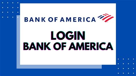 How To Login Bank Of America Bank Of America Sign In Login Online