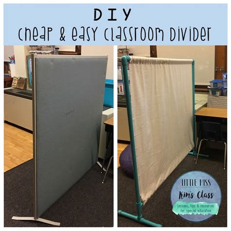 Little Miss Kims Class Diy Cheap And Easy Classroom Divider With Pvc Pipe
