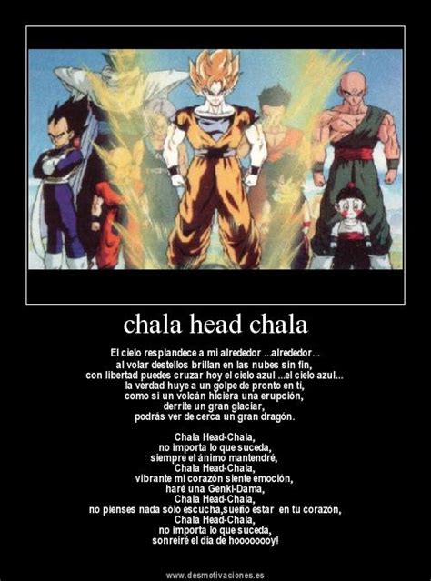 Chala head chala dragon ball z latino karaoke. Cha-La Head-Cha-La - Dragon Ball Wiki
