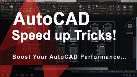 How To Speed Autocad Performance Best Tricks Youtube