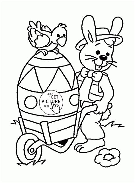 Easter Bunny Spongebob Coloring Page Spongebob Easter Coloring Pages