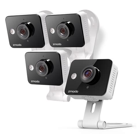 Zmodo Wireless Two Way Audio Hd Home Security Camera 4 Pack With