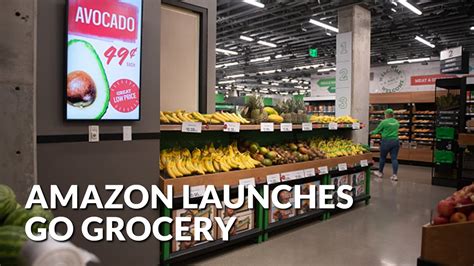 Amazon Launches Go Grocery Store Youtube