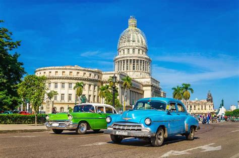 Classic Cars In Cuba Espíritu Travel To Cuba