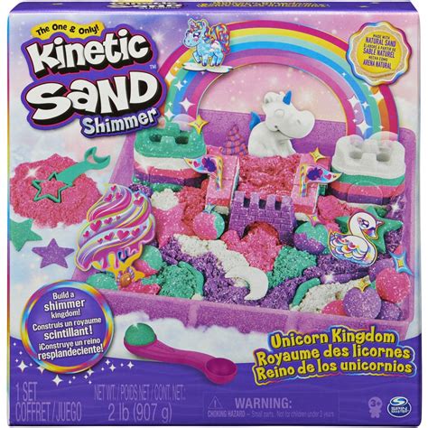 Kinetic Sand Rainbow Unicorn Playset Big W
