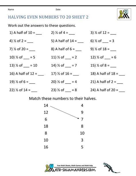 Fraction Math Worksheets