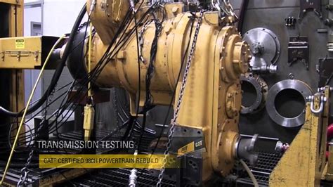 Cat Certified 980h Wheel Loader Powertrain Rebuild Time Lapse Youtube