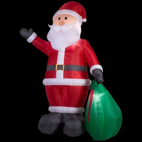 No inventory, poor service and like i said in an earlier post, the sales person said they were going out of. Home Accents Holiday 12 ft. Lighted Inflatable Santa with Gift Sack-39845 - The Home Depot