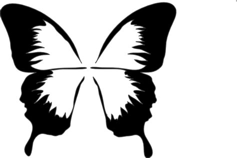 Butterfly Silhouette Side