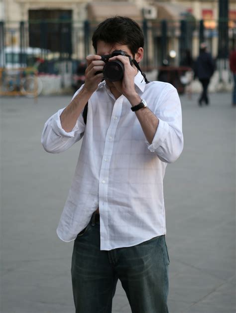 Man With An Amateur Camera Free Image Download