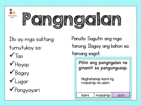 Worksheet Sa Uri Ng Pangngalan Printable Worksheets And Activities