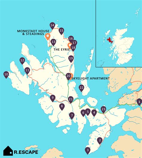 24 Best Places To Visit On The Isle Of Skye With Map