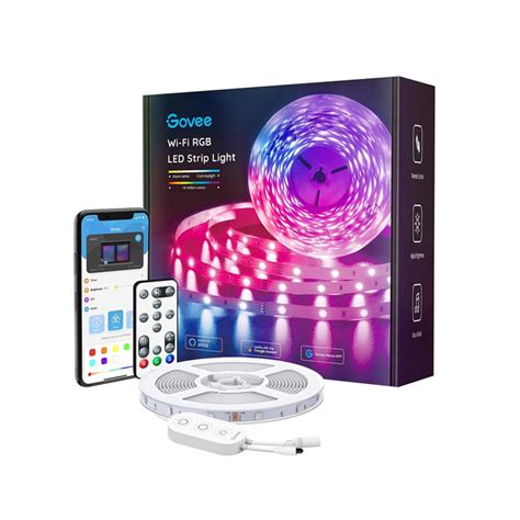 Govee Smart Led Strip Lights 5m Wi Fi Led Light Strip With App And
