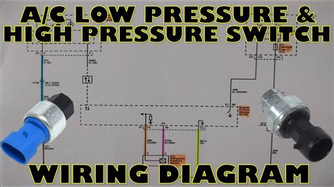 Ac Low Pressure And High Pressure Switch Wiring Diagram Youtube