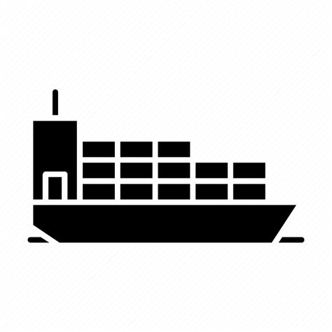 Cargo Commerce Container Export Import Ship Shipment Icon