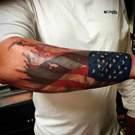 American Flag Tattoos For Men American Flag Tattoo Flag Tattoo