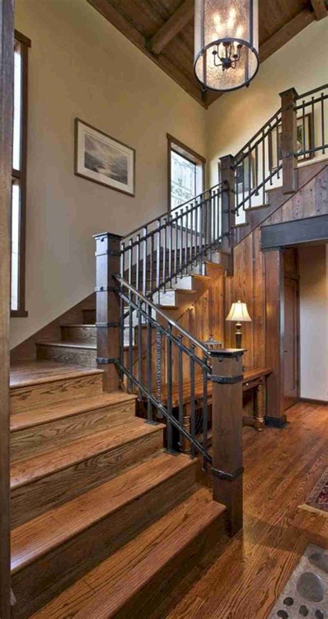 94 Extraordinary And Unique Rustic Stairs Ideas Result