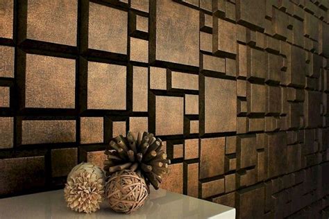 10 Wallpaper Trends For 2016 Leather Wall Panels Faux Leather Walls
