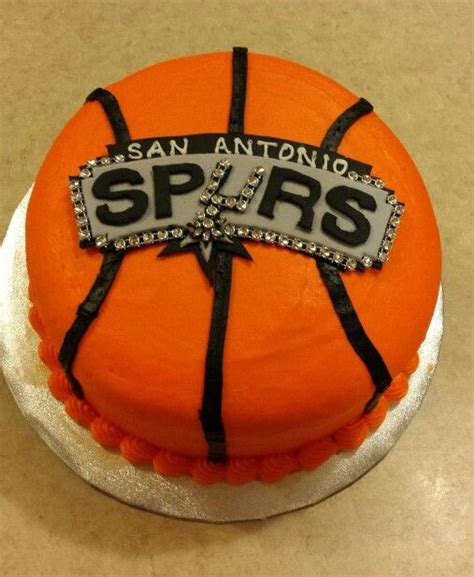 San Antonio Spurs Cake Tortas Bizcocho