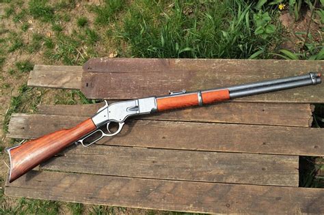Winchester M Lever Action Carbine Rifle Old West Denix Replica Ebay