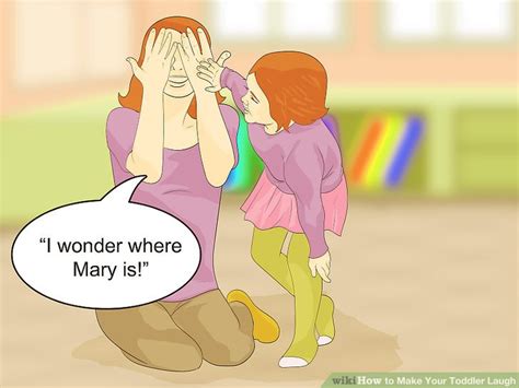 3 Ways To Make Your Toddler Laugh Wikihow Mom
