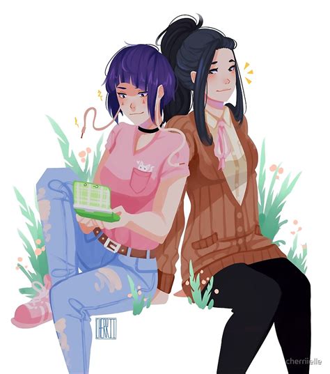 Momo Jirou By Cherriielle Redbubble