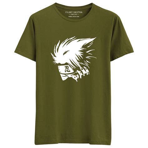 Buy Ninja Kakashi Hatake Green T Shirt