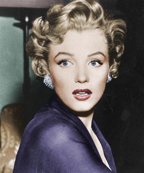 Marilyn Monroe In Color Marilyn Monroe Pinterest