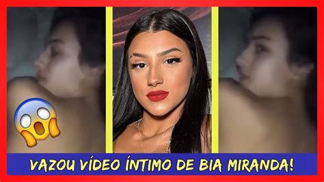 Veja VÍdeo Íntimo Vazado De Bia Miranda E Gabriel Roza Transando Sexo Youtube