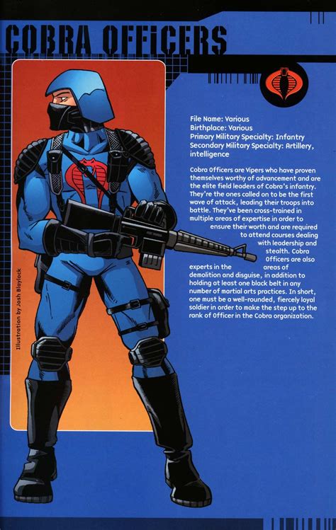 Cobra Infantry Gi Joe Characters 80s Cartoons Gi Joe