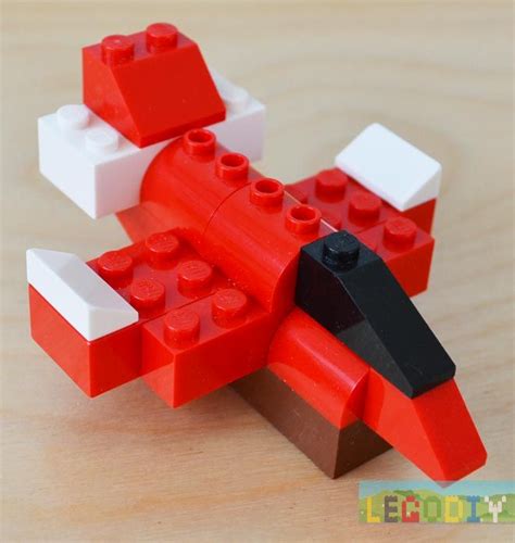 Simple Photo Instruction For Lego Plane From 10693 Lego Creative